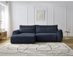 Sötétkék sarokkanapé Aden – Bobochic Paris