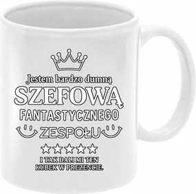 Bögre A Fantasztikus Csapat Főnökének Fehér 330ml