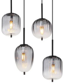 Globo 15215-8 - Csillár zsinóron ATTILA 8xE14/40W/230V