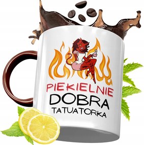 Bordó Bögre Tetováló Születésnapra Ajándék fényképes nyomtatással