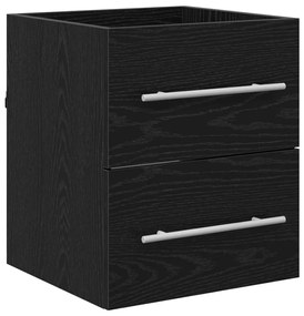 Fürdőszobai mosdószekrény Fekete tölgy 41 x 38,5 x 48 cm