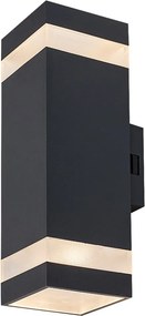 RÁBALUX 77211 URFA LINE Modern Kültéri Fali Lámpa Barna IP44