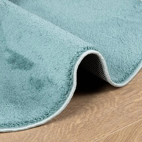 OVIEDO zöld rövid szálú szőnyeg Ø 100 cm