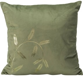 Leaves párna, zöld, 45 x 45 cm