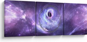 Kép - Az Univerzum (órával) (90x30 cm)