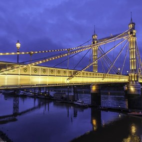 Poszter 40x40cm Albert híd, Assaf Frank