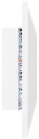 fehér akril LED-es fürdőszobai tükör 90 x 8,5 x 37 cm