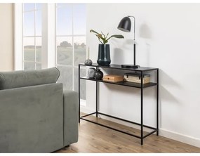 SETH konzolasztal fekete színben