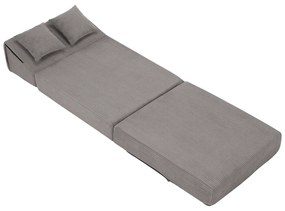 Összecsukható szék/matrac PELOS, szürke