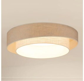 Brilagi - LED Mennyezeti lámpa DOVER SHINE LED/26W/230V átm. 60 cm szürke/krémes