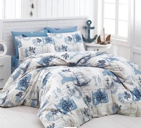 Pamut lepedők Atlantic TiaHome - 1x Párna 90x70cm, 1x Paplan 140x200cm