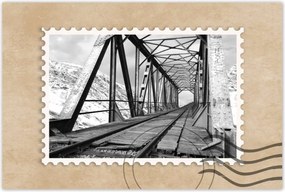 Poszterek 90x60 Vasúti híd Vasút