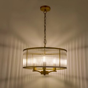 Dar Lighting glamour modern függeszték evelyn antik bronz dareve0363