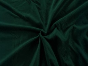 Mikroplüss lepedő NOLVIA 160x200 cm sötétzöld