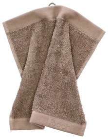 Barna frottír pamut törölköző 30x30 cm Comfort – Södahl