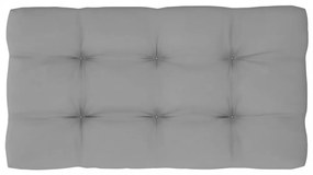 fehér impregnált fenyőfa kerti középső raklapkanapé