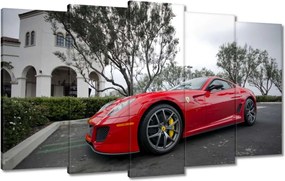 Vászonkép 100x60 Piros Ferrari autó