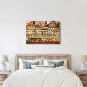 Kép - Vízparti negyed, Portugália (90x60 cm)