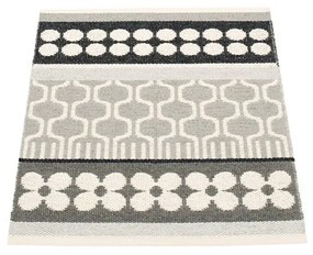 Szürke-krémszínű kültéri-beltéri szőnyeg 70x90 cm Asta Warm Grey – Pappelina