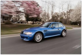 Poszterek 120x80 Kék Bmw autó