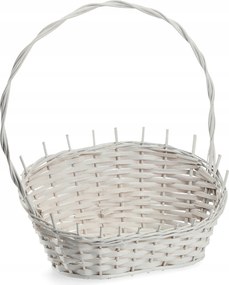 Fonott Kosár Ajándékkosár Fehér