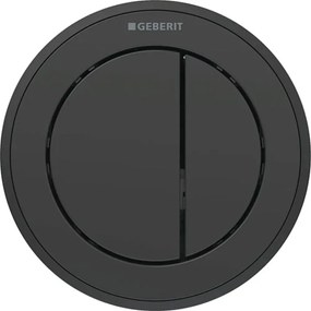Geberit Typ 10 öblítő gomb WC-hez fekete 116.057.DW.1