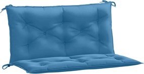 vidaXL 2db melange kék szövet kerti padpárna 100 x 50 x 7 cm