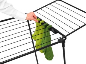 Matt fekete ruhaszárító 18 m HangOn Too – Brabantia