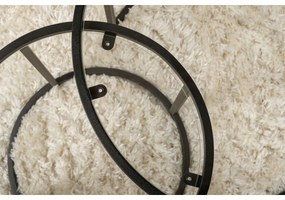 Aurum Black dohányzóasztal szett 60 cm, 2 db