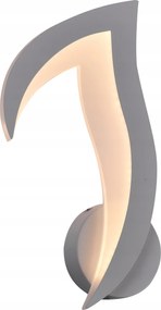 Led fali lámpa Lótuszvirág Fehér Meleg fény