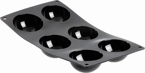 Szilikon öntőforma egyrészes nagy félgömbök csokoládé golyók 7 cm