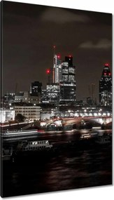 Vászonkép 80x120 Éjszakai kilátás Londonból