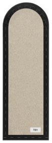 Kárpitozott panel - Íves - 20x60cm Szín: Bor