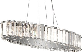 Kichler CRYSTAL SKYE KL-CRYSTAL-SKYE-I-L Függőlámpa 12x3,5W/G9 320LM IP44