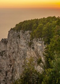 Poszter 29,7x42cm Gyönyörű naplemente Capri szigetéről, Assaf Frank