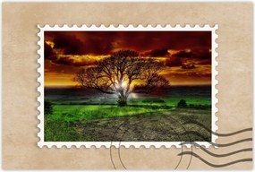 Poszterek 120x80 Varázslatos fa tájkép