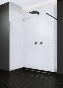 Radaway Modo New Black II walk-in zuhanyfal, 110x200cm