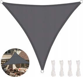 Napvitorla Háromszög Alakú 3x3M Kerti Vízálló Árnyékoló