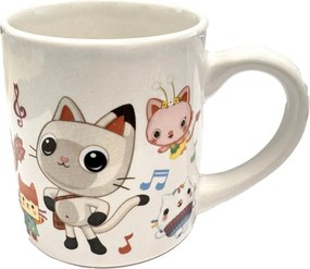 Gabi babaháza Music porcelán bögre 235 ml (8 oz) Díszdobozban