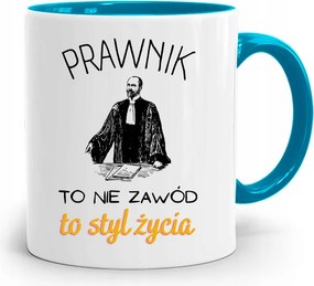 Kék Bögre Ügyvédnek Ajándék fényképes nyomtatással