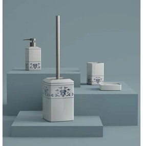 GEDY CX8189 Cixi szappanadagoló állványra,porcelán, fehér/kék