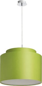 RENDL DOUBLE 40/30 lámpabúra Chintz lime/fehér PVC max. 23W