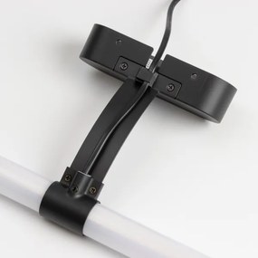 Brilagi - TUBEO LED fürdőszobai tükörvilágítás 8W/230V 60 cm IP44 fekete