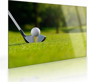 Üveg kép - Golf (70x50 cm)