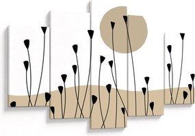 Kép - Grafikus rét N⁰2 (150x105 cm)