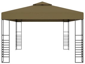 tópszínű pavilon 3 x 4 m 180 g/m²