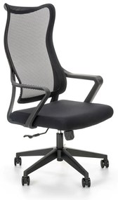 Loreto irodai szék, fekete