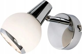 Fali lámpa Reality fehér, ezüst E14 40 W