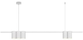 Csillár zsinóron GENESIS 5xGU10/8W/230V fehér