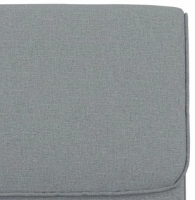 vidaXL világosszürke szövet pihenőszék 55 x 64 x 80 cm